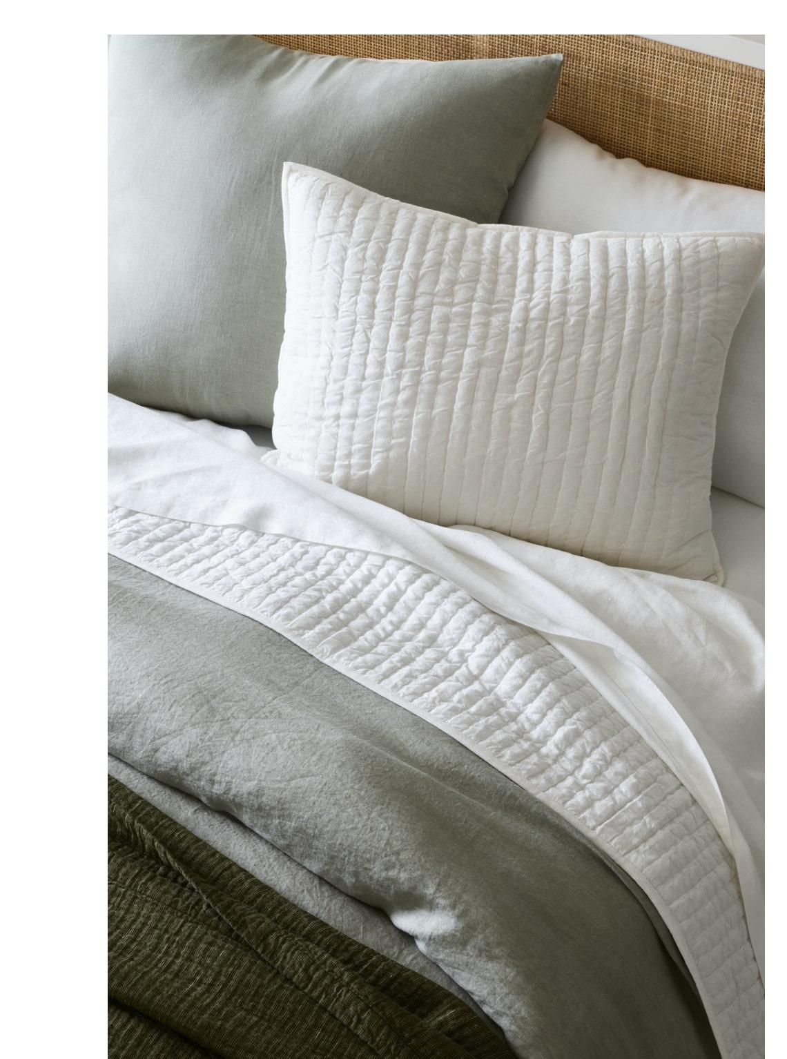 shop linen bedding